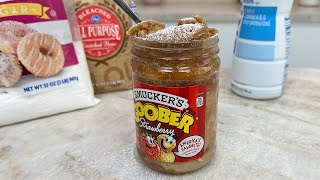 Goober Peanut Butter amp Jelly Microwave Cake [upl. by Duaner]