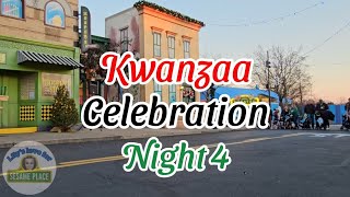 Sesame Place  Kwanzaa Celebration Night 4  122923 [upl. by Eiramrebma514]