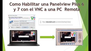 Como habilitar en VNC de una Panelview Plus 6 y Panelview 7 [upl. by Melinda]