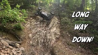 Choccolocco Mountain Off Road Park  Nasty Roll on Violator Hill [upl. by Armelda]