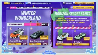 NEW CARS  WE DID IT Forza Horizon 5 Secret Santa 100 Completion CELEBRATION [upl. by Eenahc]