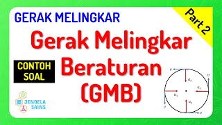 Gerak Melingkar • Part 2 Contoh Soal Gerak Melingkar Beraturan GMB [upl. by Ardnalac]