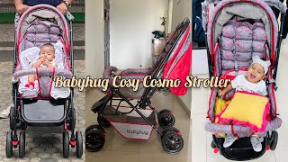 BabyHug Stroller Cosy Cosmo Stroller First Cry I Unboxing amp Assembly Review amp Explained Features [upl. by Ojibbob754]