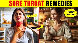 7 Quick Ways To Soothe A Sore Throat With Simple Water Remedies [upl. by Maggi]