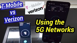 TMOBILE vs Verizon Wireless  5G Upload Test Large File [upl. by Idurt]