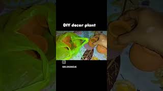 Matke wali diye se bnaye mini plant holder [upl. by Atirrehs492]