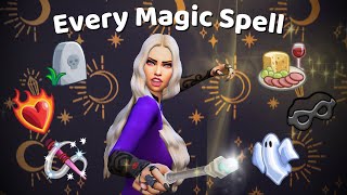 Every Spell in The sims 4 ✨ [upl. by Nivi429]