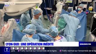 Une opération de gynécologie effectuée par un robot chirurgical BFMLyon  HCL [upl. by Maurice910]