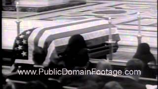 The World Mourns  JFKs Funeral newsreel archival footage [upl. by Donegan]