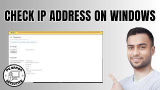 How to Check IP Address on Windows 10 [upl. by Nahum]