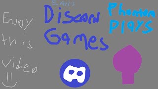 DISCORD GAMES ARE SO MUCH FUN TO PLAY  Discord Games [upl. by Hortensa929]