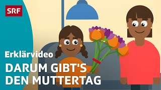 Muttertag – einfach erklärt  Kindervideos  SRF Kids [upl. by Gorman]