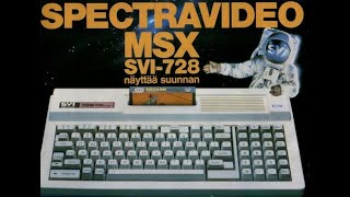 MSX Spectravideo SVI 728  1985 Cuando las cosas se hacían bien reparación fácil de pc olvidado [upl. by Hausmann]