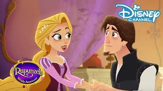 Rapunzel De Serie  Geheimen voor Eugene  Disney Channel NL [upl. by Crary]