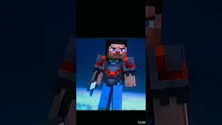 Steve vs Herobrine Edits in Minecraft 😈🔥shorts trending minecraft attitued [upl. by Christis]