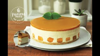 No Bake No Gelatin Mango Cheesecake [upl. by Av]