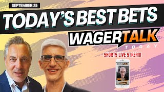 WAGERTALK TODAY BEST BETS  NFL WK 4 MLB  CFB WK5  Free Picks [upl. by Lutim]