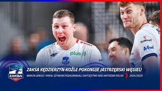 ZAKSA POKONUJE JASTRZĘBSKI WĘGIEL  Marcin Janusz i Rafał Szymura po zwycięstwie nad mistrzem Polski [upl. by Hadwin]