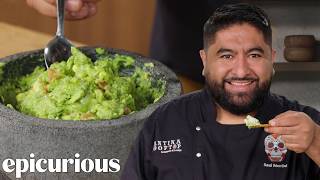 The Best Guacamole You’ll Ever Make RestaurantQuality  Epicurious 101 [upl. by Selway]