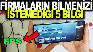 İZLEMEDEN SAKIN TELEFON ALMA   60 Fps Veren Cihazlar  PUBG MOBILE [upl. by Aivax]