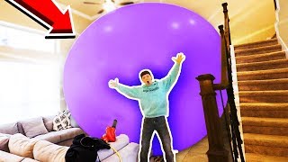 WORLDS BIGGEST BALLOON CHALLENGE 40 FT [upl. by Edmanda54]