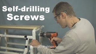 SelfDrilling Screws for Home Cockpits [upl. by Lin]