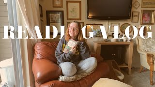 the coziest reading vlog to ever exist 🍁 [upl. by Ludwigg]