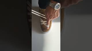 Casual shoessneakers laces tie technique clean look [upl. by Spitzer]