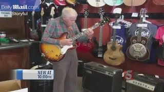 81YearOld Nashville Guitar Player Goes Viral [upl. by Oicaroh]