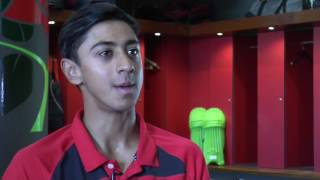 Haseeb Hameed on how he got into cricket and his first game [upl. by Ayatnohs901]