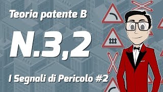 Teoria patente B  Lezione32  I Segnali di Pericolo Parte 2  Mario Racconta [upl. by Gesner]