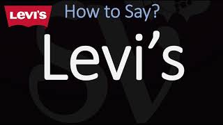 How to Pronounce Levi’s brand CORRECTLY [upl. by Aleacem395]