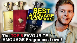 My Top 5 Favourite Amouage Fragrances Best Amouage Fragrances [upl. by Euqinimod]