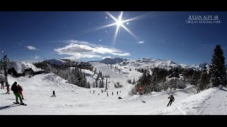 Filming Vogel ski area Julian Alps Slovenia [upl. by Herve146]