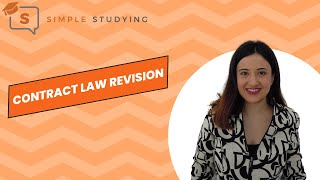 Contract Law revision [upl. by Gunzburg79]