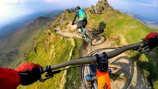 What are we getting into  Mountain Biking Snowdon [upl. by Gaven]