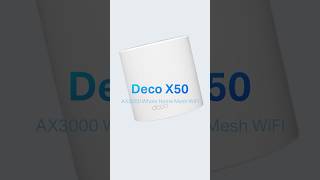 Experience MeshSupremacy with Deco X50 AX3000 WiFi 6 Whole Home Mesh WiFi [upl. by Eiliah932]