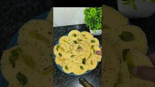 Instant Khaman idli Tecipe prishugarg prishu viralvedio trending khamanrecipe shorts [upl. by Jewett]