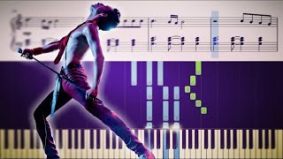 How to play the piano part of Bohemian Rhapsody by Queen with Sheets [upl. by Sset]