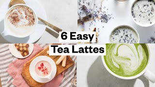 6 Easy Tea Latte Recipes  Thrive Market [upl. by Yssirhc]