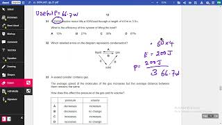 IGCSE CIE Coordinated Science  Paper 2 Physics Questions [upl. by Mcgurn]