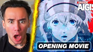 Persona 3 Reload Expansion Pass — Episode Aigis Opening Movie REACTION [upl. by Notsuoh]