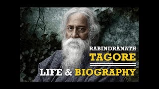 Rabindranath Tagore Biography and Life History  Author Nobel Prize Winner [upl. by Eanerb]