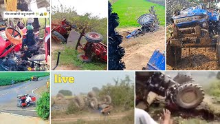 Mahindra Arjun ultra Tractor Accident With Car [upl. by Ellary]