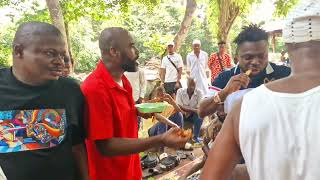 honourable femi Adebayo fighting Ibrahim chatta because of food [upl. by Garlanda]