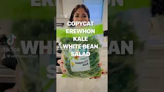 EREWHON KALE WHITE BEAN SALAD shorts mealprep easyrecipes erewhon kalesalad [upl. by Oj325]