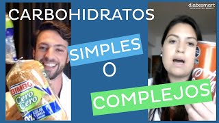 ¿Qué carbohidratos SUBEN MÁS la GLUCOSA  Carbohidratos simples y complejos  Manejo de diabetes [upl. by Yriek]