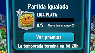 Llegando a liga plata con mi mazo de aplastador I Pvz heroes [upl. by Ellehcan]