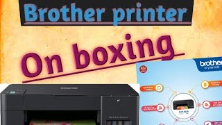 Brother printer DCPt220 onboxing Amazonin perches 2022 [upl. by Ahsoyek]