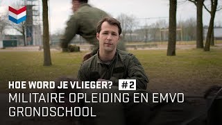 Hoe word je vlieger  EP 25 Militaire opleiding en EMVO grondschool [upl. by Cavit]